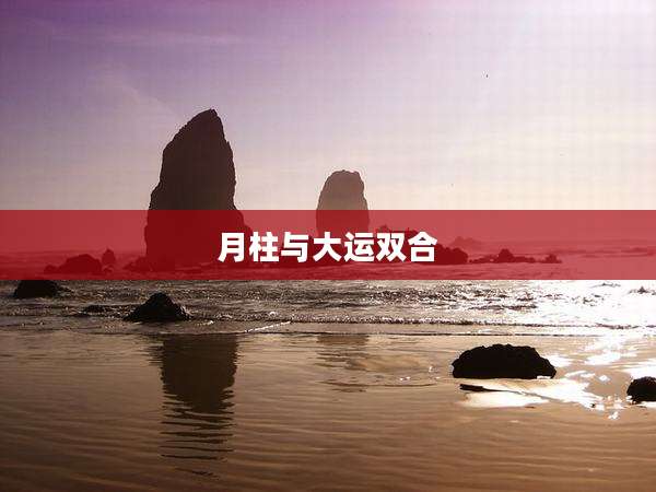 月柱与大运双合