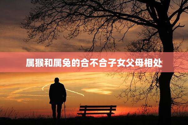 属猴和属兔的合不合子女父母相处