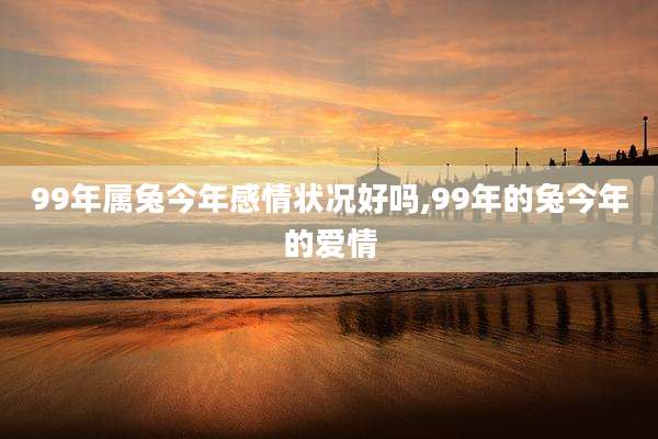 99年属兔今年感情状况好吗,99年的兔今年的爱情
