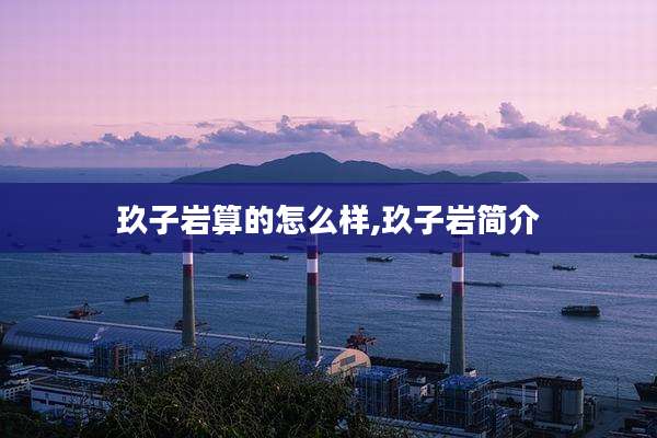 玖子岩算的怎么样,玖子岩简介