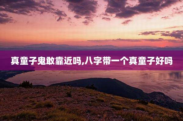 真童子鬼敢靠近吗,八字带一个真童子好吗