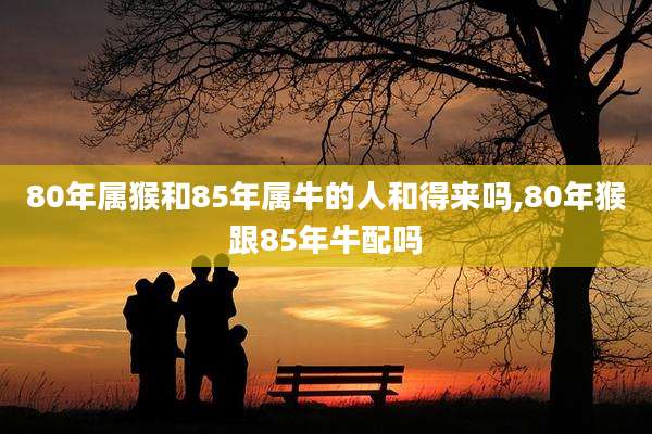 80年属猴和85年属牛的人和得来吗,80年猴跟85年牛配吗