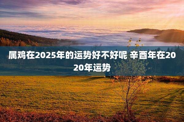 属鸡在2025年的运势好不好呢 辛酉年在2020年运势