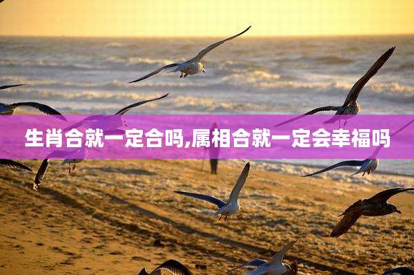 生肖合就一定合吗,属相合就一定会幸福吗
