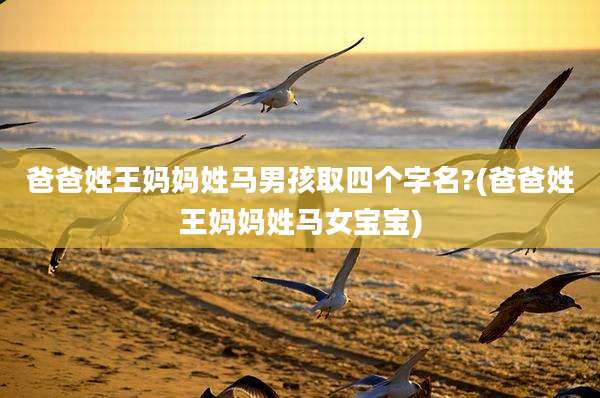 爸爸姓王妈妈姓马男孩取四个字名?(爸爸姓王妈妈姓马女宝宝)