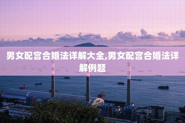 男女配宫合婚法详解大全,男女配宫合婚法详解例题