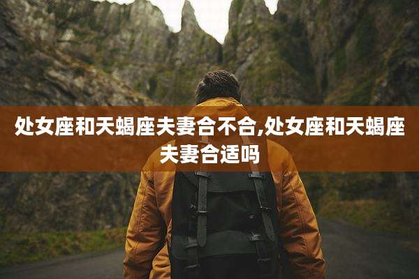 处女座和天蝎座夫妻合不合,处女座和天蝎座夫妻合适吗