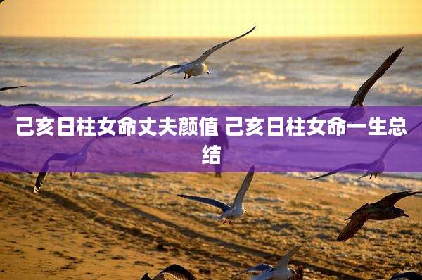 己亥日柱女命丈夫颜值 己亥日柱女命一生总结