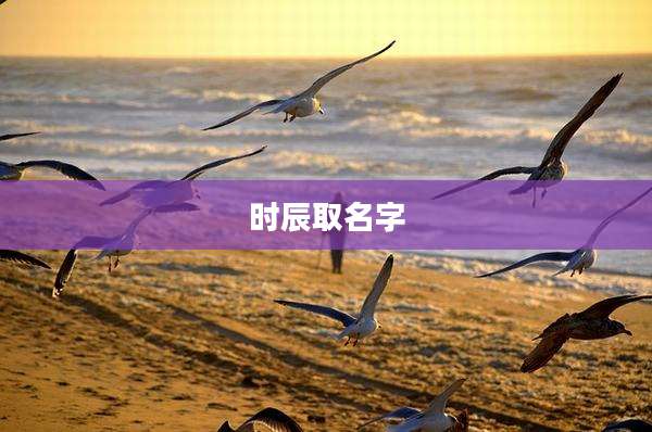 时辰取名字