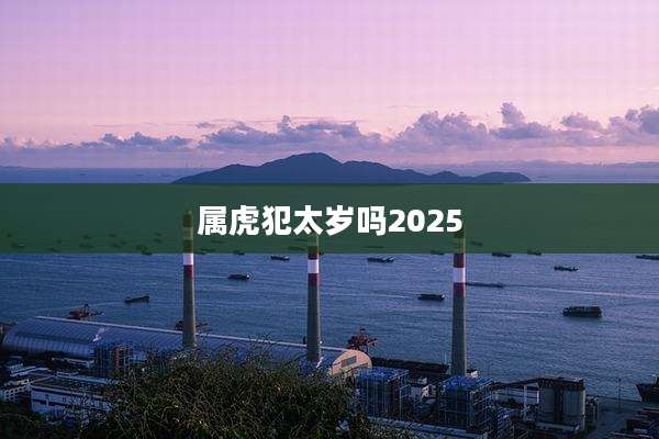 属虎犯太岁吗2025