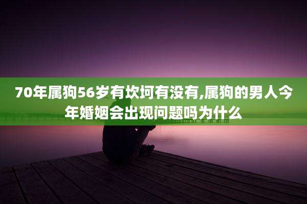70年属狗56岁有坎坷有没有,属狗的男人今年婚姻会出现问题吗为什么