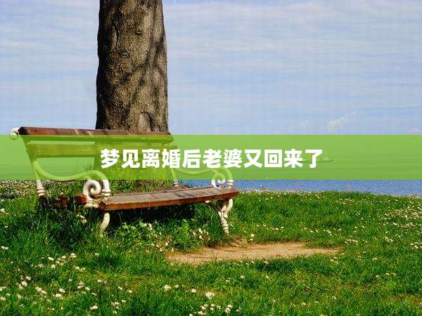 梦见离婚后老婆又回来了