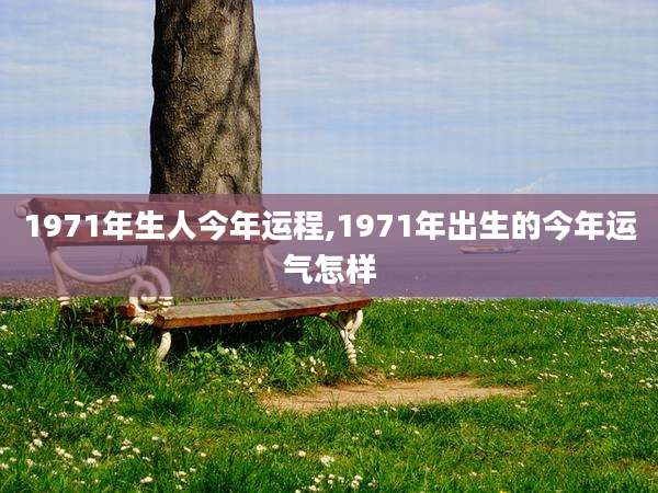 1971年生人今年运程,1971年出生的今年运气怎样