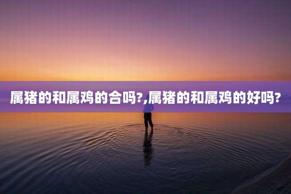 属猪的和属鸡的合吗?,属猪的和属鸡的好吗?