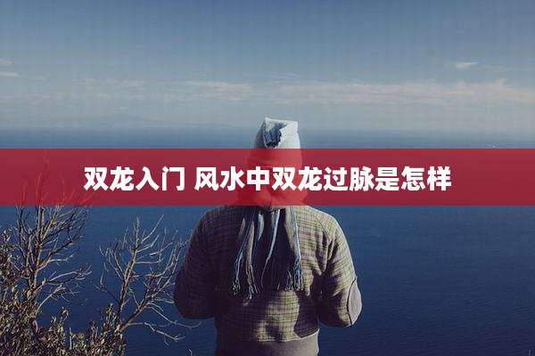 双龙入门 风水中双龙过脉是怎样
