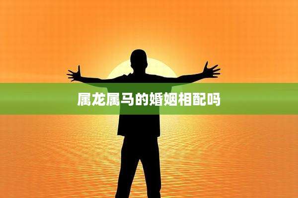 属龙属马的婚姻相配吗