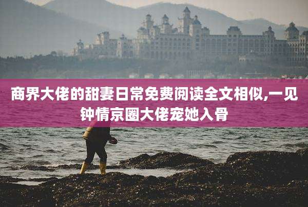 商界大佬的甜妻日常免费阅读全文相似,一见钟情京圈大佬宠她入骨