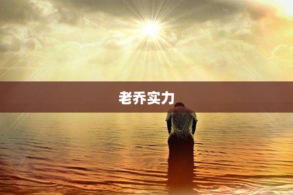 老乔实力