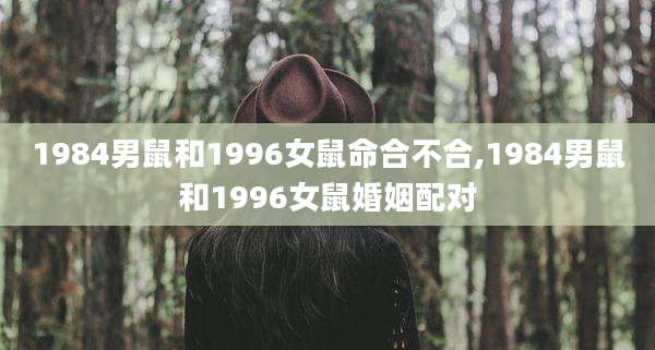 1984男鼠和1996女鼠命合不合,1984男鼠和1996女鼠婚姻配对