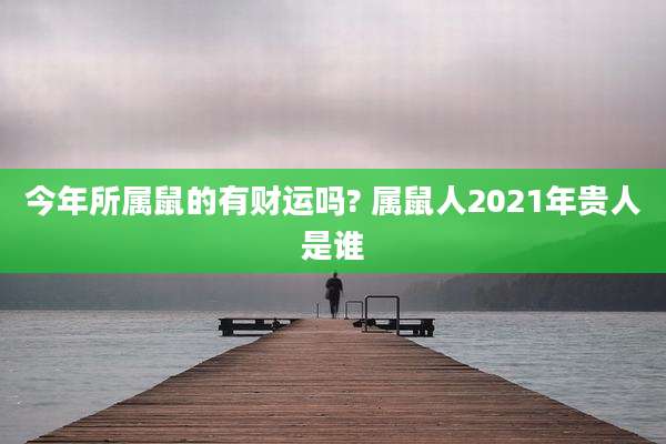 今年所属鼠的有财运吗? 属鼠人2021年贵人是谁