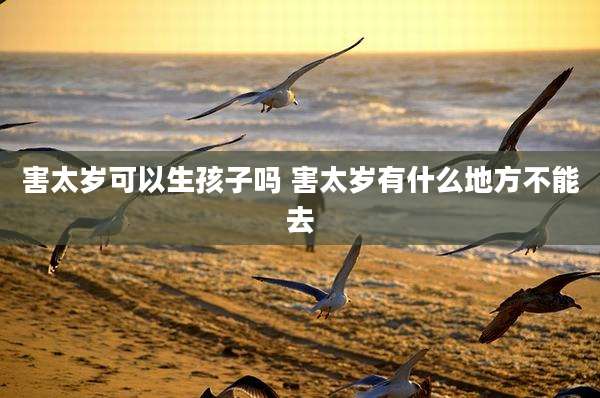 害太岁可以生孩子吗 害太岁有什么地方不能去