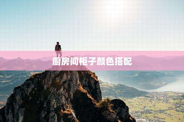 厨房间柜子颜色搭配