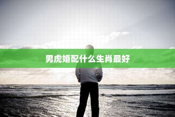 男虎婚配什么生肖最好