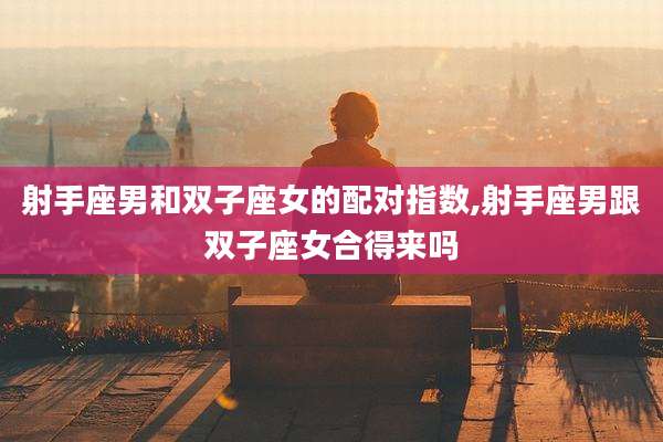 射手座男和双子座女的配对指数,射手座男跟双子座女合得来吗