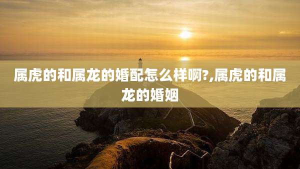 属虎的和属龙的婚配怎么样啊?,属虎的和属龙的婚姻