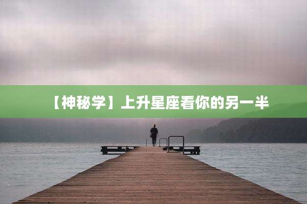 【神秘学】上升星座看你的另一半