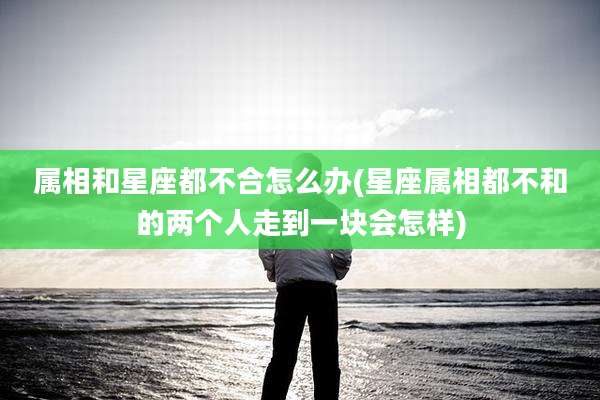 属相和星座都不合怎么办(星座属相都不和的两个人走到一块会怎样)
