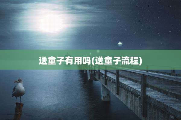 送童子有用吗(送童子流程)