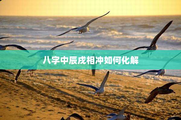 八字中辰戌相冲如何化解