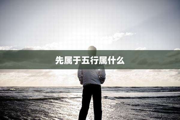 先属于五行属什么