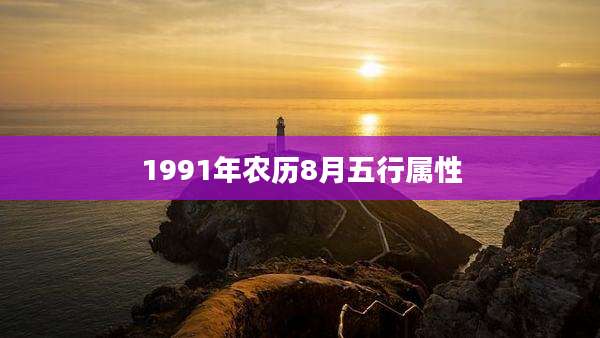 1991年农历8月五行属性