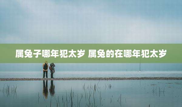 属兔子哪年犯太岁 属兔的在哪年犯太岁