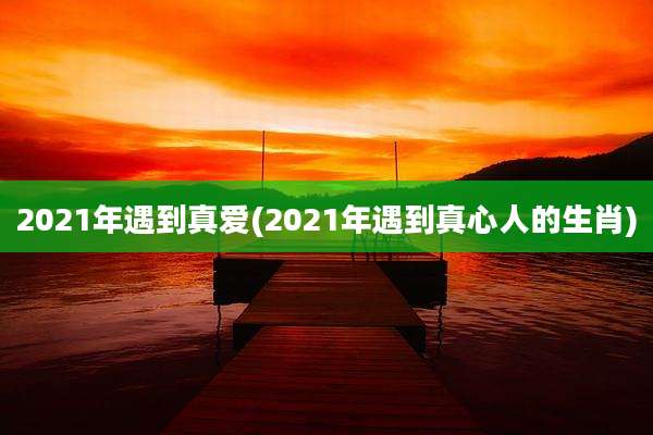 2021年遇到真爱(2021年遇到真心人的生肖)
