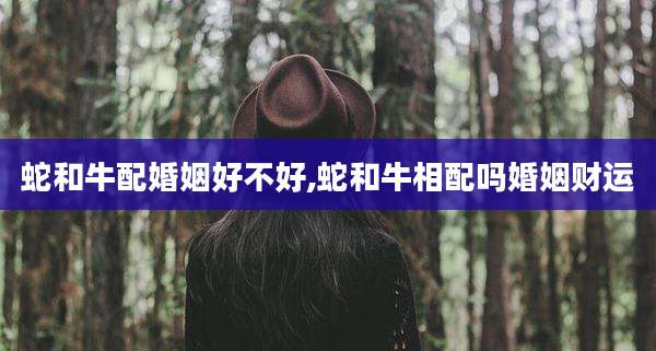 蛇和牛配婚姻好不好,蛇和牛相配吗婚姻财运