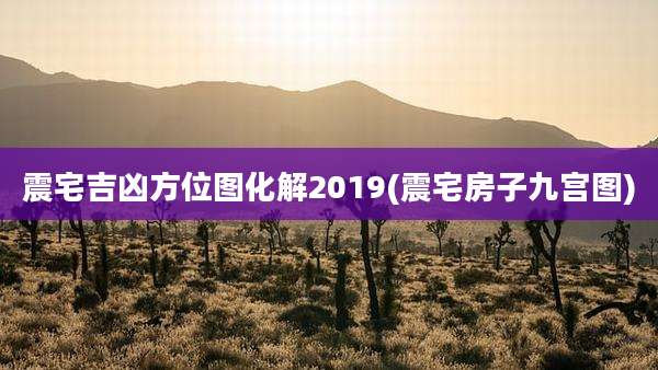震宅吉凶方位图化解2019(震宅房子九宫图)