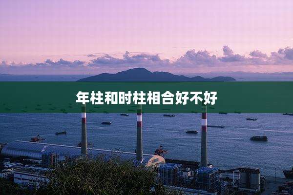 年柱和时柱相合好不好