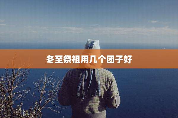 冬至祭祖用几个团子好