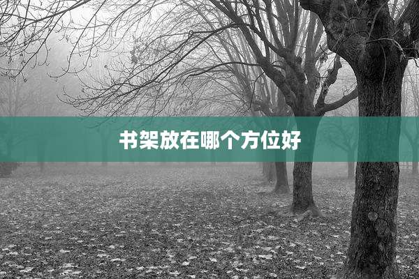 书架放在哪个方位好
