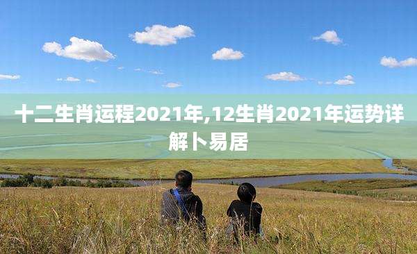 十二生肖运程2021年,12生肖2021年运势详解卜易居