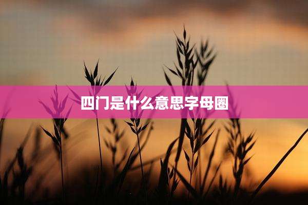 四门是什么意思字母圈