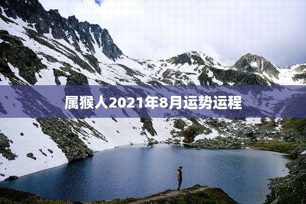 属猴人2021年8月运势运程