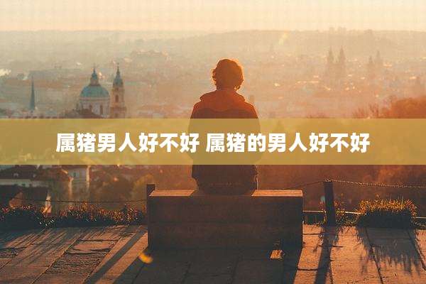 属猪男人好不好 属猪的男人好不好