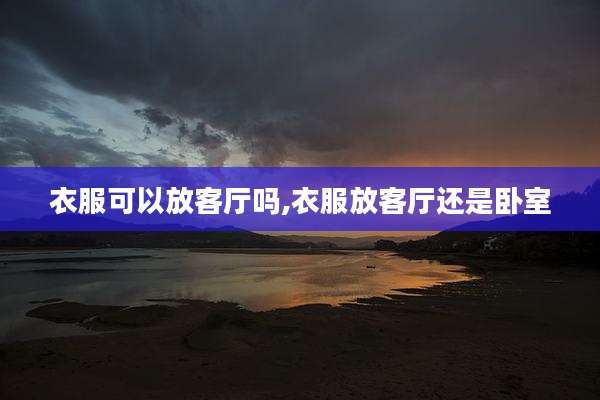 衣服可以放客厅吗,衣服放客厅还是卧室