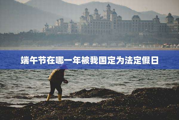端午节在哪一年被我国定为法定假日