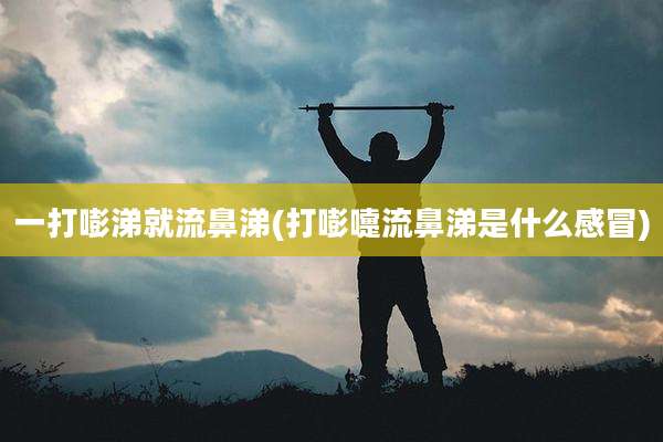 一打嘭涕就流鼻涕(打嘭嚏流鼻涕是什么感冒)