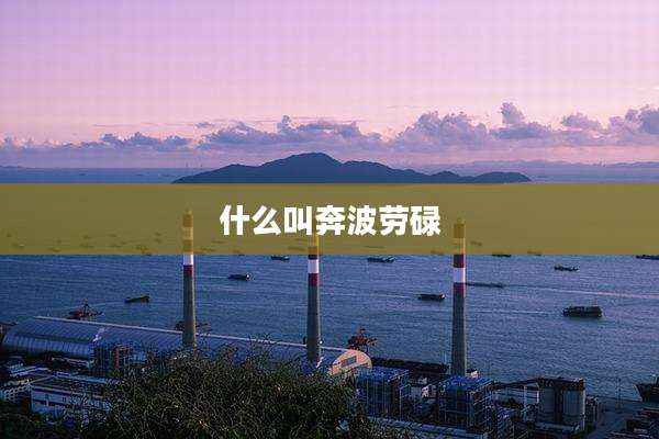 什么叫奔波劳碌